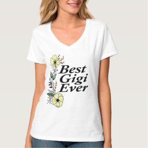 Womens Best Gigi jemals Großmutter-Geschenk T-Shirt