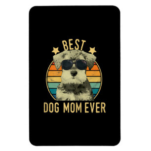 Womens Best Hund Mama je Miniatur Schnauzer Magnet