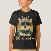 Womens Best Hund Mama je Miniatur Schnauzer Mothe
