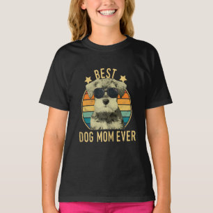 Womens Best Hund Mama je Miniatur Schnauzer T-Shirt