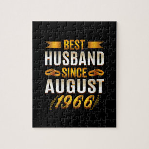 Womens Best Husband Seit August 1966 - Funny 54. Puzzle