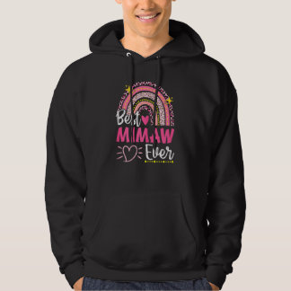 Womens Best Mimaw je Leopard Rainbow New Oma Hoodie