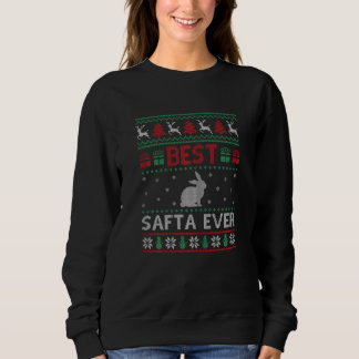 Womens Best Safta Ever  Gruppen-Matching-Safta Chr Sweatshirt