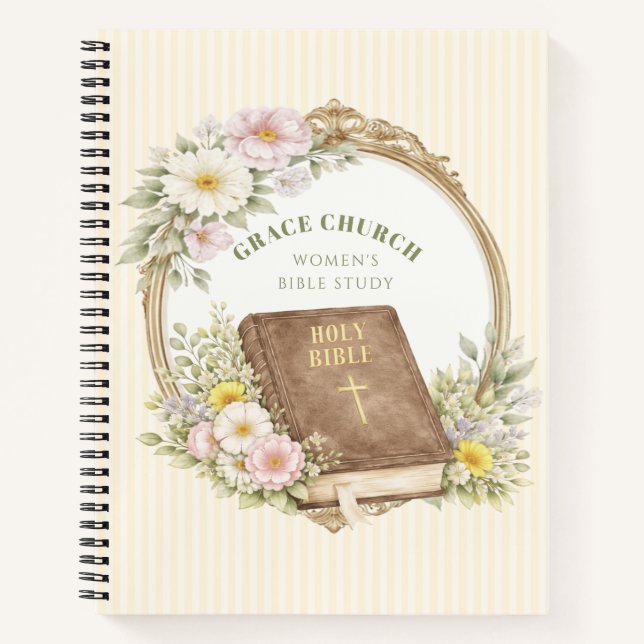 Women's Bible Study | Spring Flowers Notizbuch (Vorderseite)