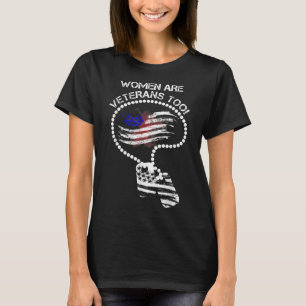 Womens bin ich eine Mama Oma und ein Veteran Nicht T-Shirt