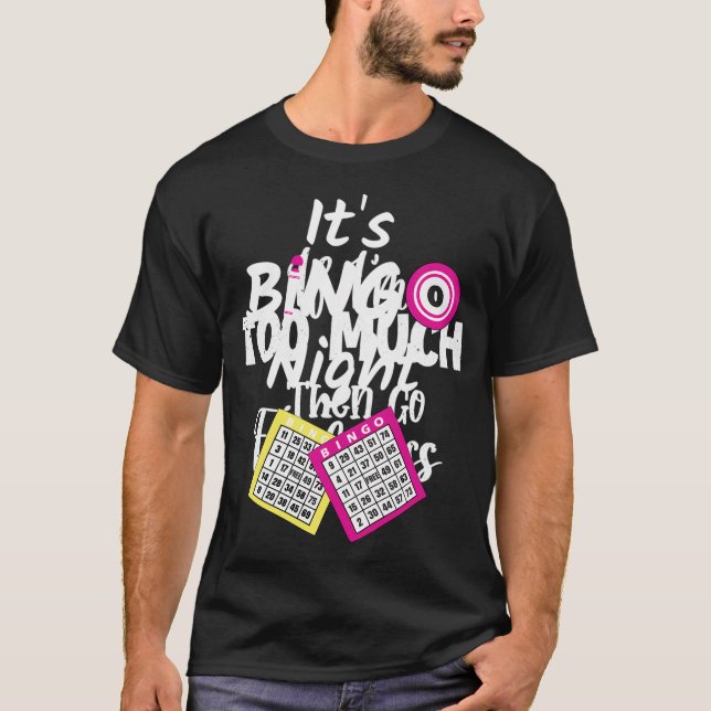 Womens Bingo Es ist Bingo Nacht T-Shirt (Vorderseite)