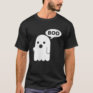 Womens-Boo-Geist hält sich lustig VNeck T-Shirt