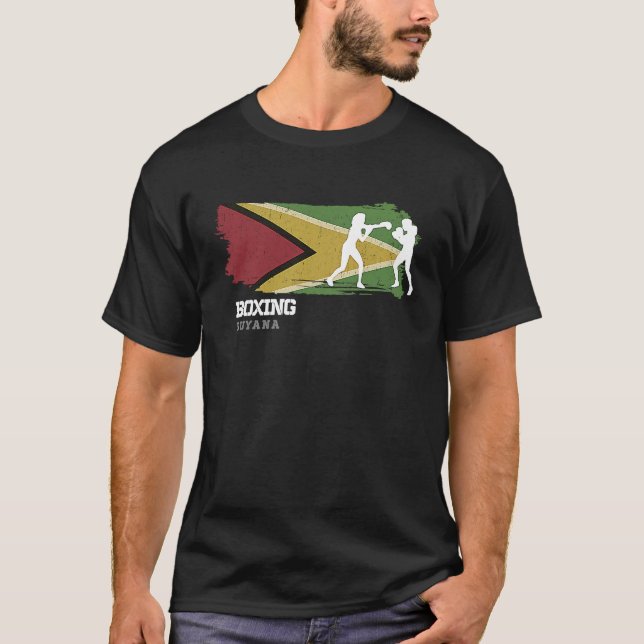 Womens Boxing Guyana Combat Sports Fighter Boxing  T-Shirt (Vorderseite)