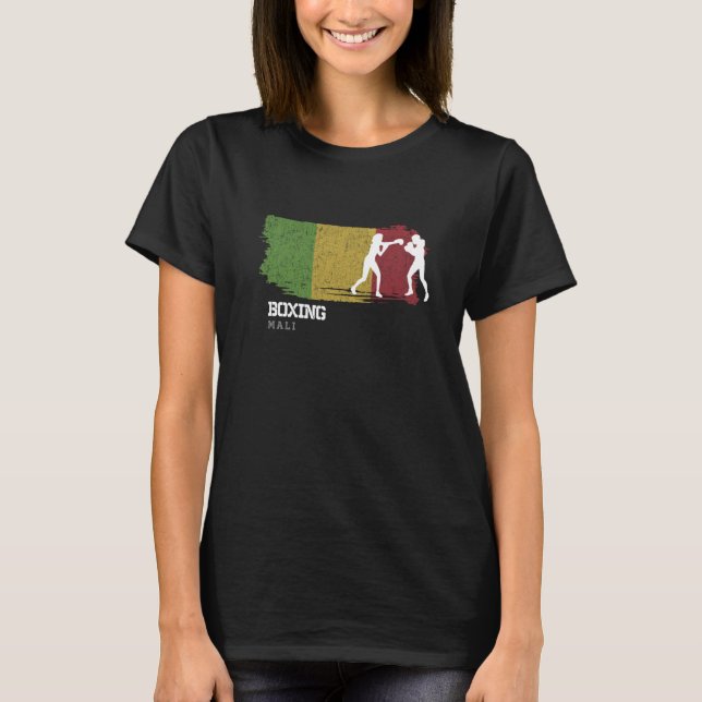 Womens Boxing Mali Combat Sports Fighter Boxing  1 T-Shirt (Vorderseite)