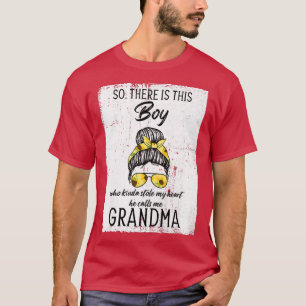 Womens Boy, der mir das Herz gestohlen hat Er nenn T-Shirt
