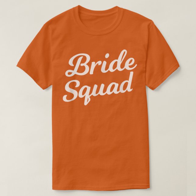 Women's Bride Squad Bachelorette, Bridal Shower T  T-Shirt (Design vorne)