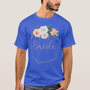 Womens Bride Stag Party Rose Bride T-Shirt