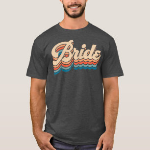 Womens Bride Wedding Bridal Junggeselinnen-Abschie T-Shirt