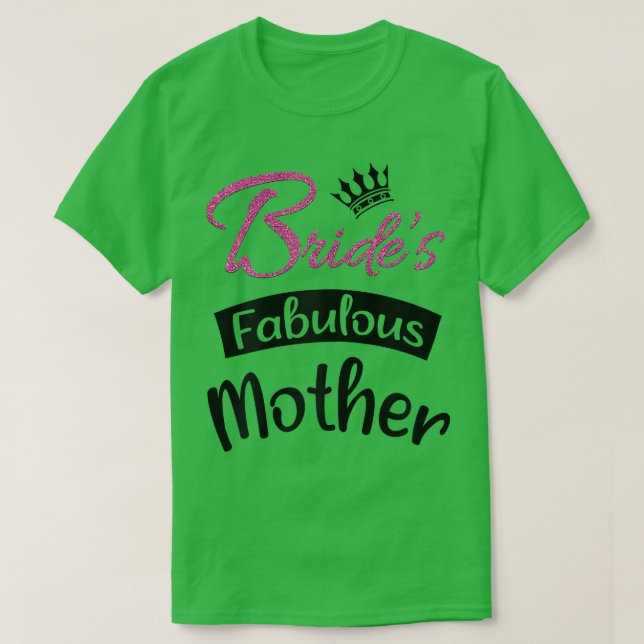 Womens Bride's fabelhafte Mama Junggeselinnen-Absc T-Shirt (Design vorne)