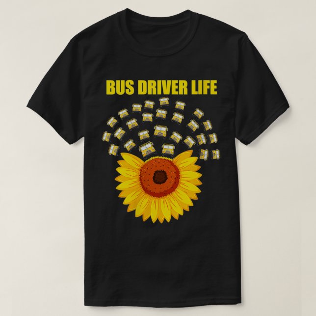 Womens Bus Driver Life Suwer for School Bus Drive T-Shirt (Design vorne)