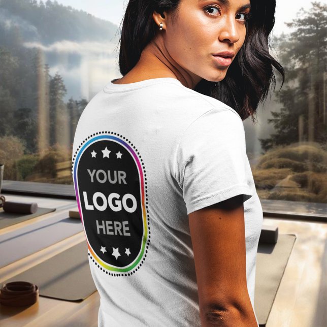Women's Business Logo T-Shirt - Large Back Print (Von Creator hochgeladen)