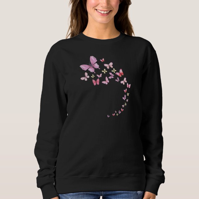 Womens Butterfells Wasserfarbe Sweatshirt (Vorderseite)