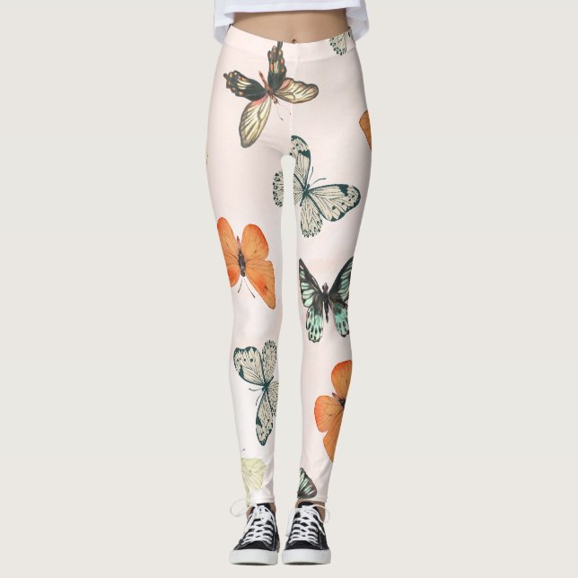 Women's Butterfly Fashion Leggings (Vorderseite)