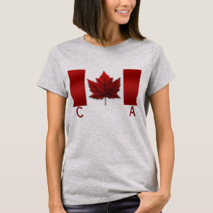 Women's Canada Flag Shirt Canada Souvenir Shirt