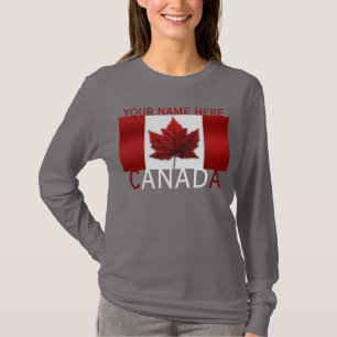 Women's Canada Shirt Custom Canada Plus Size Shirt