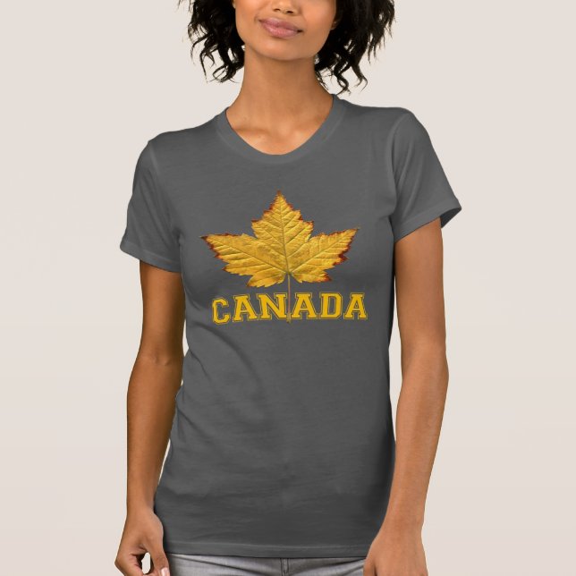 Women's Canada T - Shirt Kanada Souvenir Shirts (Vorderseite)