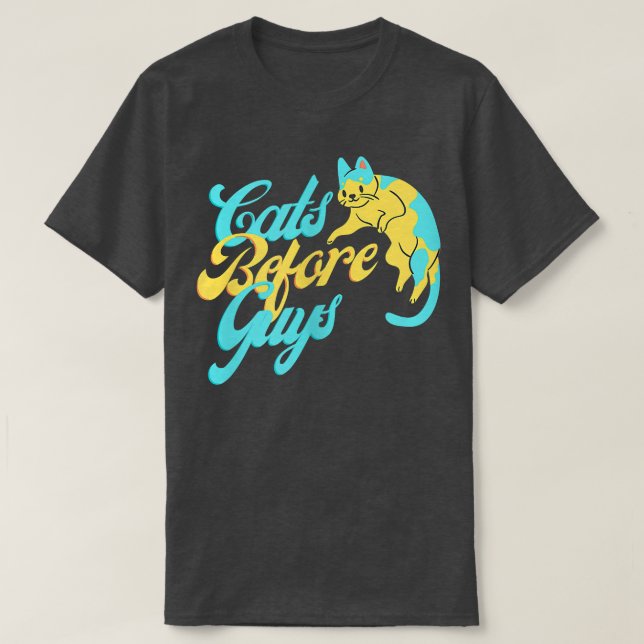 Womens CATS BEVOR TYP  T-Shirt (Design vorne)
