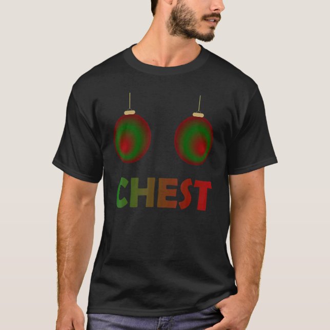 Womens Chest Nuts Chestnuts Christmas Matching Cou T-Shirt (Vorderseite)