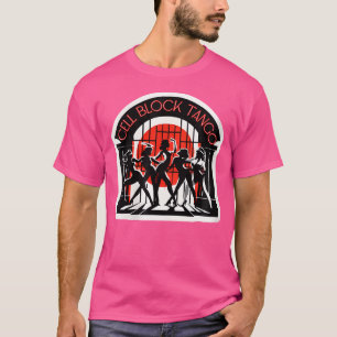 Womens Chicago Cell Block Tango Art Deco 1920S Mus T-Shirt