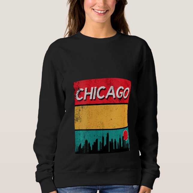 Womens Chicago Sweatshirt (Vorderseite)