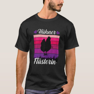 Womens Chicken Whisper Bauer Bauer Überraschungsef T-Shirt