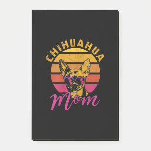 Womens Chihuahua Mom Funny Chihuahua Owner Dog Luv Post-it Klebezettel