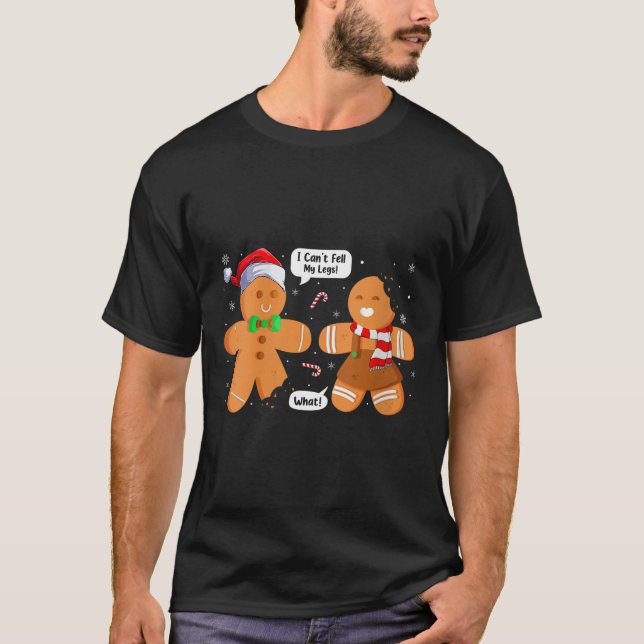 Womens Christmas Cookie Xmas Family Funny Gingerbr T-Shirt (Vorderseite)