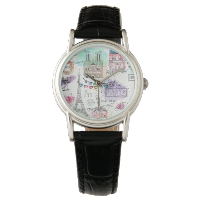 Womens Classic Watch/Paris Armbanduhr (Vorderseite)