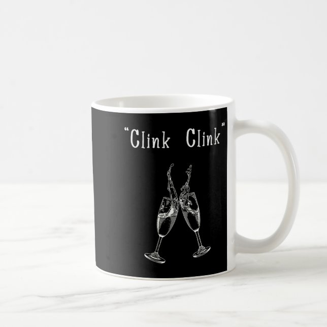 Womens Clink Clink V-neck  Kaffeetasse (Rechts)