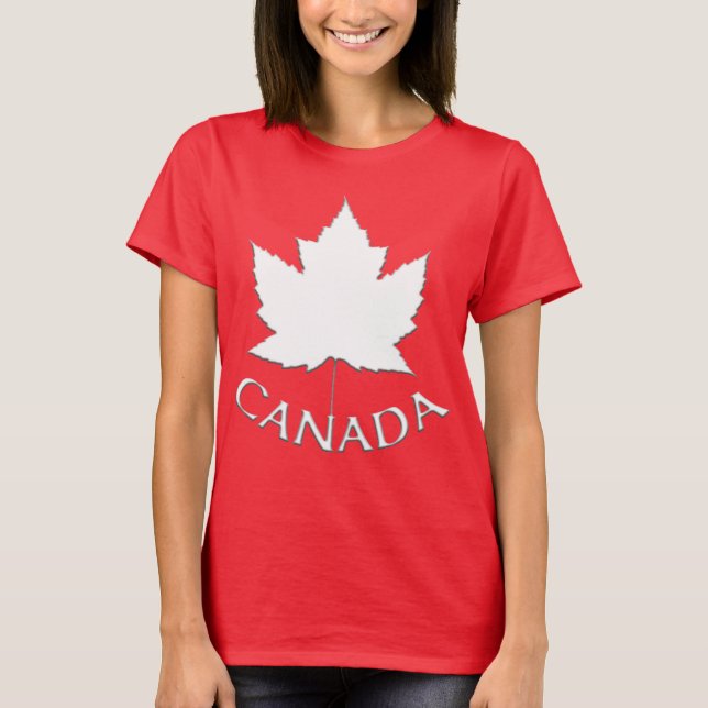 Women's Cool Canada Shirt Retro Canada T - Shirt (Vorderseite)