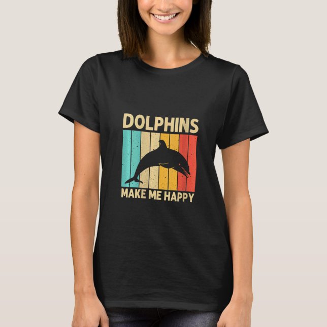 Womens Cool Dolphin For Men Women Dolphins Beluga  T-Shirt (Vorderseite)