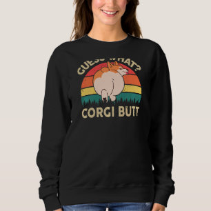 Womens Corgi Rati Was Corgi Hintern Corgi Mama Git Sweatshirt