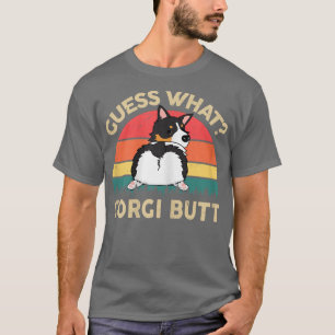 Womens Corgi Rati Was Tricolor Corgi Hintern Niedl T-Shirt