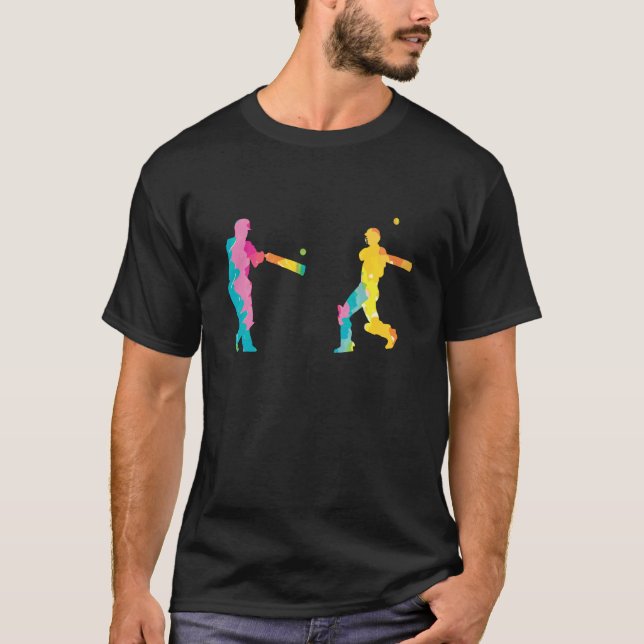 Womens Cricket Merchandise Clothing Cricket Tie Dy T-Shirt (Vorderseite)