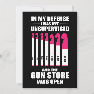 Womens Crocheting Crochet In meiner Verteidigung w Einladung