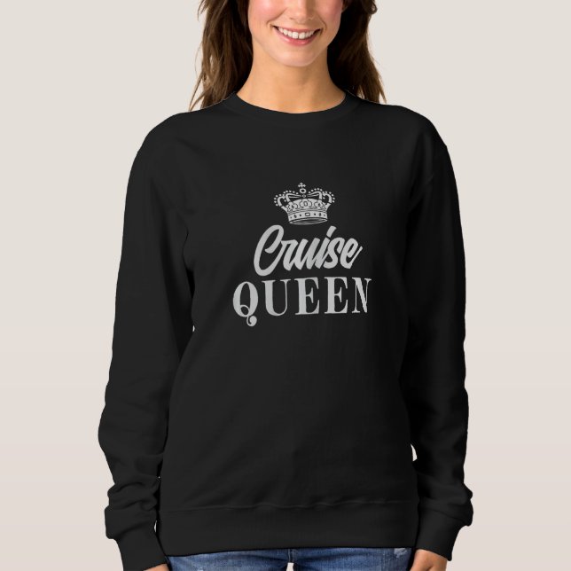 Womens Cruising Girls Cruise Queen Sweatshirt (Vorderseite)