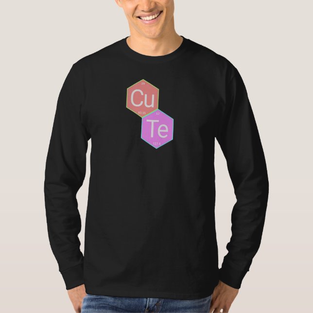 Womens CuTe Periodic Elements Premium T-Shirt (Vorderseite)