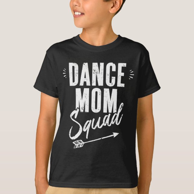 Womens DANCE MAMA SQUAD DISTRESSEE COOLE MAMA GIFT T-Shirt (Vorderseite)