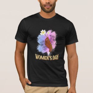 Women's Day Flower 8 March T-Shirt