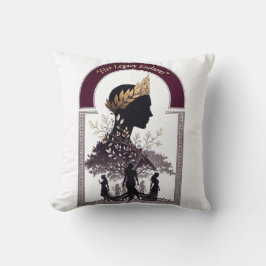 Womens Day Strength Legacy, Women Empowerment Gift Kissen