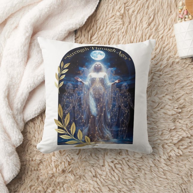 Women's Day Timeless Strength, Empowerment Gift Kissen (Decke)