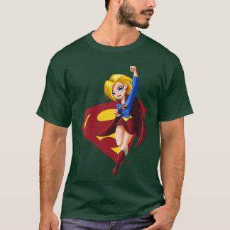 Womens DC Comics Super Hero Girls Supergirl VNeck  T-Shirt