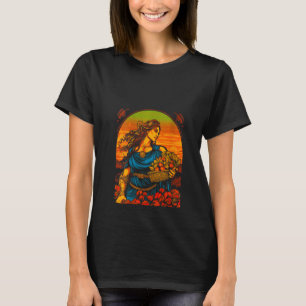 Womens Demeter Greece Mythology Goddess Harvester  T-Shirt