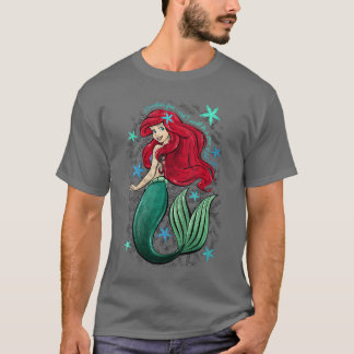 Womens Disneyhe Little Mermaid Ariels Song Music N T-Shirt