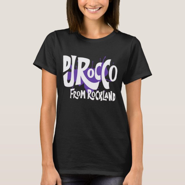 Women's DJ Rocco From Rockland Logo White T-Shirt (Vorderseite)